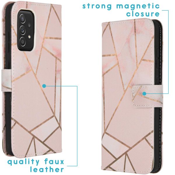 iMoshion Design Softcase Bookcase Samsung Galaxy A52(s) (5G/4G)