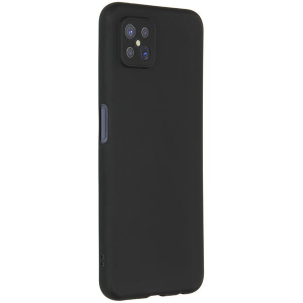 iMoshion Color Backcover Oppo Reno4 Z 5G - Zwart