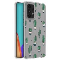 iMoshion Design hoesje Samsung Galaxy A52(s) (5G/4G) - Cactus - Groen