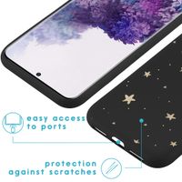 iMoshion Design hoesje Samsung Galaxy S20 Plus - Sterren / Zwart