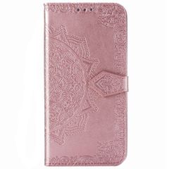 Mandala Bookcase Samsung Galaxy Note 20 - Rosé Goud