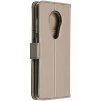 Accezz Wallet Softcase Bookcase Nokia 6.2 / Nokia 7.2 - Goud