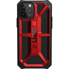 UAG Monarch Backcover iPhone 12 (Pro) - Rood