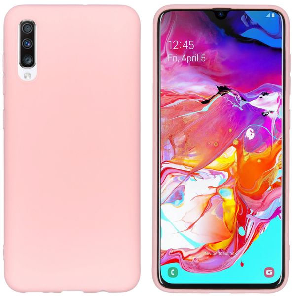 iMoshion Color Backcover Samsung Galaxy A70 - Roze