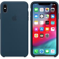 Apple Silicone Backcover iPhone Xs Max - Pacific Green