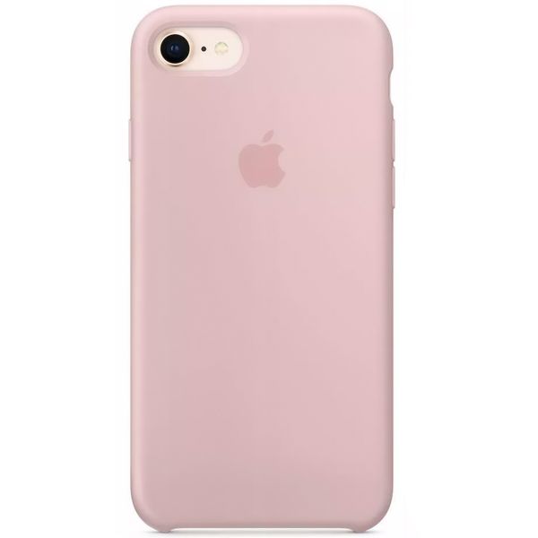 Apple Silicone Backcover iPhone SE (2022 / 2020) / 8 / 7 - Pink Sand