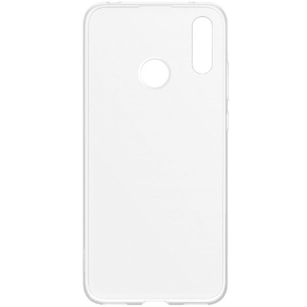 Huawei Soft Clear Backcover Huawei Y7 2019 - Transparant