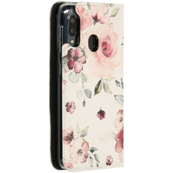 Design Softcase Bookcase Samsung Galaxy A20e