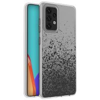 iMoshion Design hoesje Samsung Galaxy A52(s) (5G/4G) - Spetters - Zwart