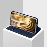 Dux Ducis Slim Softcase Bookcase Samsung Galaxy A41 - Donkerblauw