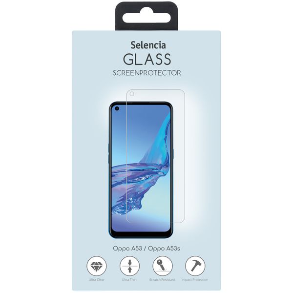 Selencia Gehard Glas Screenprotector Oppo A53 / Oppo A53s