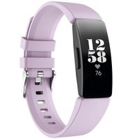 iMoshion Siliconen bandje Fitbit Inspire - Lichtpaars