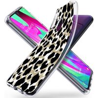 iMoshion Design hoesje Samsung Galaxy A40 - Luipaard / Zwart