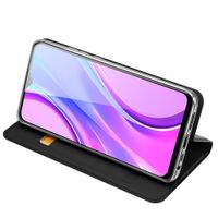 Dux Ducis Slim Softcase Bookcase Xiaomi Redmi 9 - Zwart