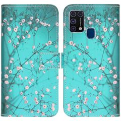 iMoshion Design Softcase Bookcase Samsung Galaxy M31 - Blossom