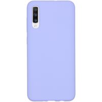 Accezz Liquid Silicone Backcover Samsung Galaxy A70 - Paars