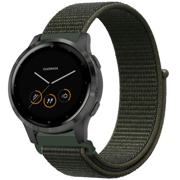 iMoshion Nylon bandje Garmin Vivoactive 4L - Groen