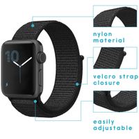 iMoshion Nylon bandje Apple Watch Series 1-8 / SE / Ultra - 42/44/45/49 mm