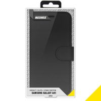 Accezz Wallet Softcase Bookcase Samsung Galaxy A41 - Zwart