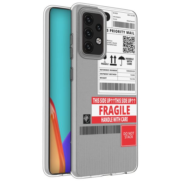 iMoshion Design hoesje Samsung Galaxy A52(s) (5G/4G) - Label