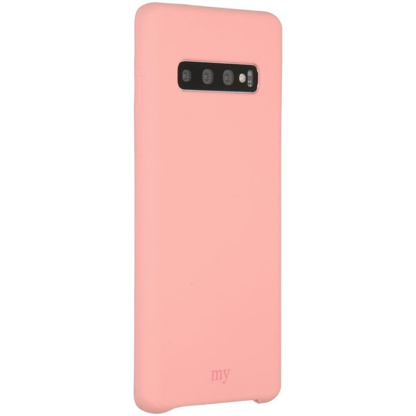 My Jewellery Silicone Backcover Samsung Galaxy S10 - Roze