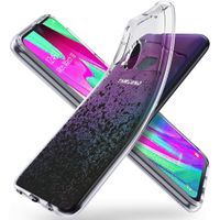 iMoshion Design hoesje Samsung Galaxy A40 - Spetters - Zwart