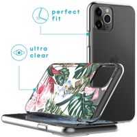 iMoshion Design hoesje iPhone 11 Pro - Jungle - Groen / Roze