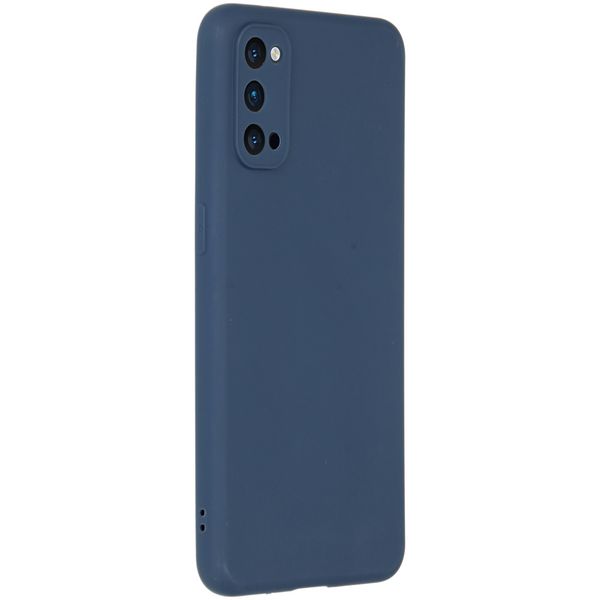 iMoshion Color Backcover Oppo Reno4 5G - Donkerblauw