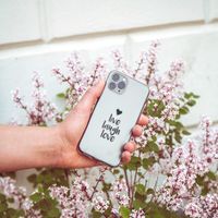 iMoshion Design hoesje Galaxy S20 FE - Live Laugh Love - Zwart