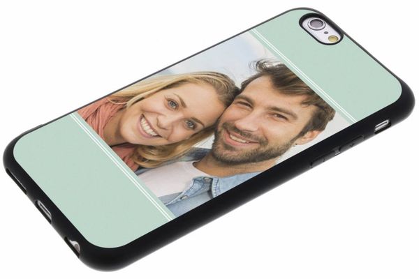 Ontwerp je eigen iPhone 6 / 6s gel hoesje - Zwart