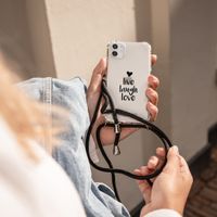 iMoshion Design hoesje met koord  Samsung Galaxy A52(s) (5G/4G) - Live Laugh Love