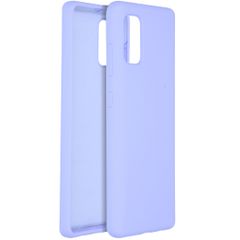 Accezz Liquid Silicone Backcover Samsung Galaxy A41 - Paars