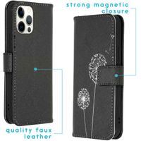 iMoshion Design Softcase Bookcase iPhone 12 (Pro) - Dandelion