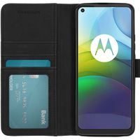 iMoshion Luxe Bookcase Motorola Moto G9 Power - Zwart