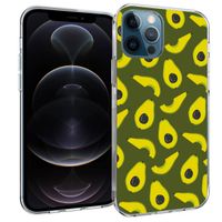 iMoshion Design hoesje iPhone 12 (Pro) - Avocados