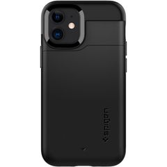 Spigen Slim Armor CS Backcover iPhone 12 Mini - Zwart