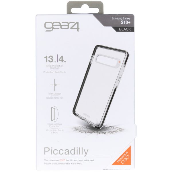 Gear4 Piccadilly Backcover Samsung Galaxy S10 Plus - Zwart