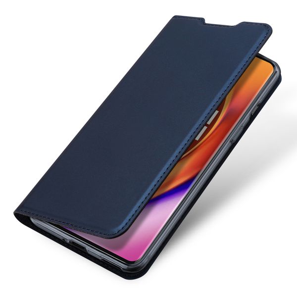 Dux Ducis Slim Softcase Bookcase OnePlus 8 Pro - Donkerblauw