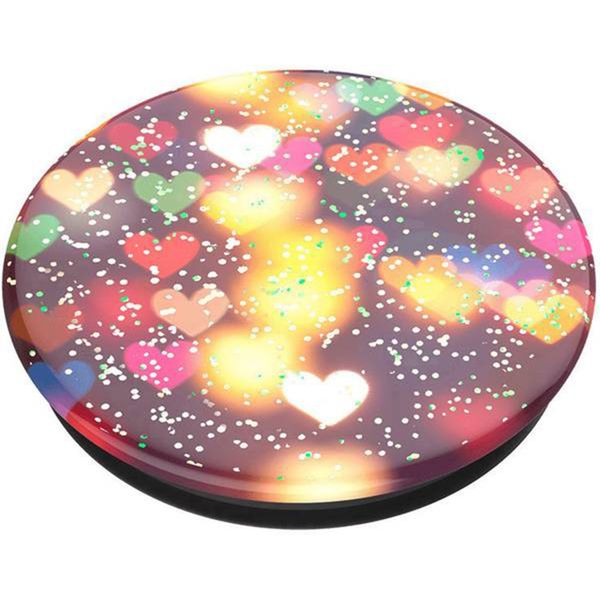 PopSockets PopGrip - Glitter Bokeh Hearts