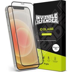 Ringke ID Glass Screenprotector iPhone 12 (Pro) - Zwart