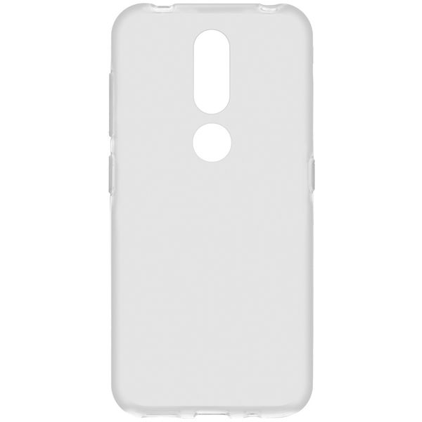 Accezz Clear Backcover Nokia 4.2 - Transparant