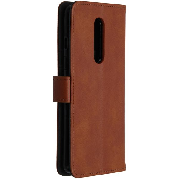 iMoshion Luxe Bookcase OnePlus 8 - Bruin