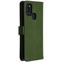 iMoshion Luxe Bookcase Samsung Galaxy A21s - Groen