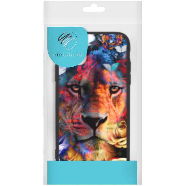 iMoshion Design hoesje iPhone 11 - Jungle - Leeuw