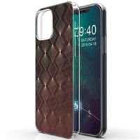 iMoshion Design hoesje iPhone 12 (Pro) - Patroon / Rood