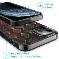 iMoshion Design hoesje iPhone 12 (Pro) - Patroon / Rood