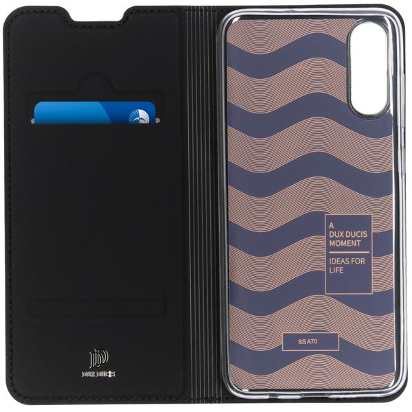 Dux Ducis Slim Softcase Bookcase Samsung Galaxy A70 - Zwart