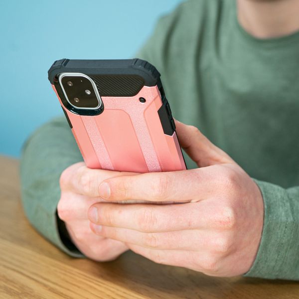 iMoshion Rugged Xtreme Backcover iPhone Xr - Rosé Goud