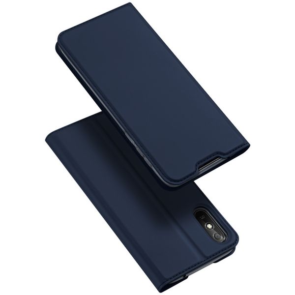 Dux Ducis Slim Softcase Bookcase Xiaomi Redmi 9A - Donkerblauw