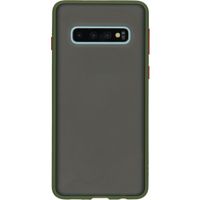 iMoshion Frosted Backcover Samsung Galaxy S10 - Groen